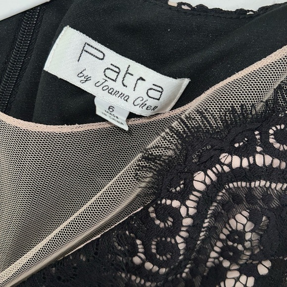 Patra Black and Silver Embellished Prom Dress - Picture 5 of 5